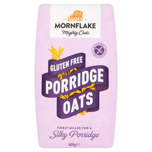 Mornflake Gluten Free Porridge Oats 600g (Pack of 3)