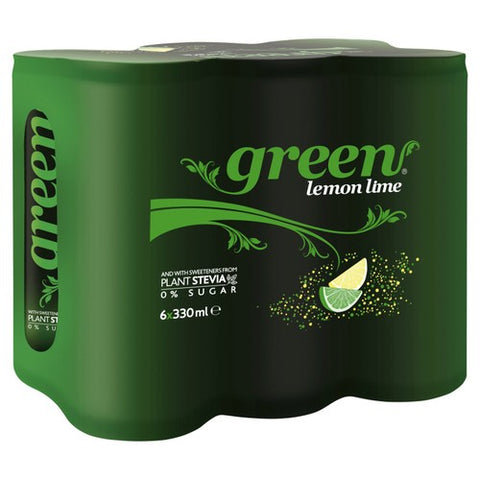 Green Lemon and Lime 6 x 330ml (Pack of 2)