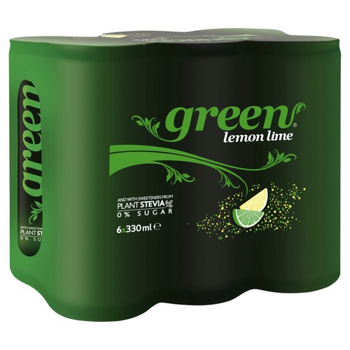 Green Lemon and Lime 6 x 330ml (Pack of 2)