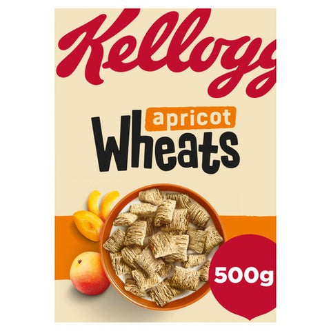 Kellogg's Wheats Apricot Breakfast Cereal 500g (Pack of 3)