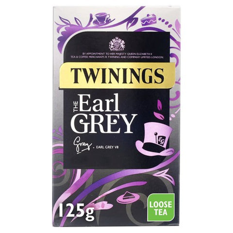 Twinings Loose Leaf Earl Grey Tea 125g (Pack of 2)