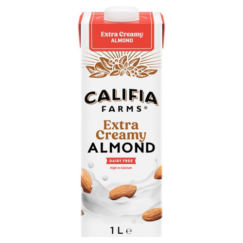 Califia Farms Extra Creamy Almond 1L (Pack of 3)