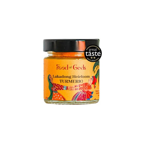 Food of Gods Lakadong Heirloom Turmeric 50g (Pack of 2)