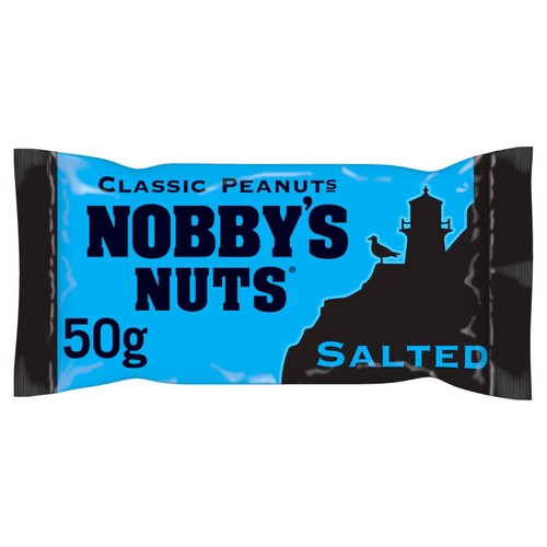 Nobby's Nuts Classic Salted Peanuts 50g (Pack of 3)