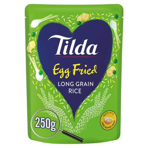 Tilda Microwave Egg Fried Rice 250g (Pack of 2)