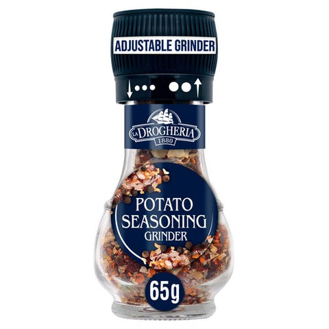 La Drogheria Potato Seasoning Mill Adjustable Grinder 65g (Pack of 2)