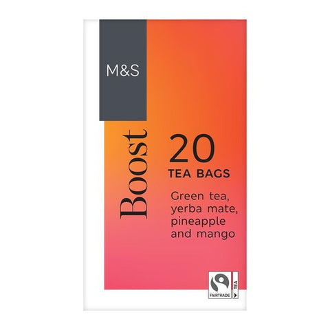 M&S Green Tea Boost Teabags 20's (Pack of 3)