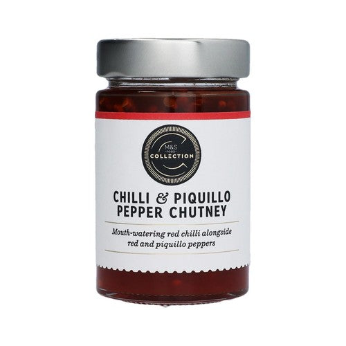M&S Chilli & Piquillo Pepper Chutney 235g (Pack of 2)