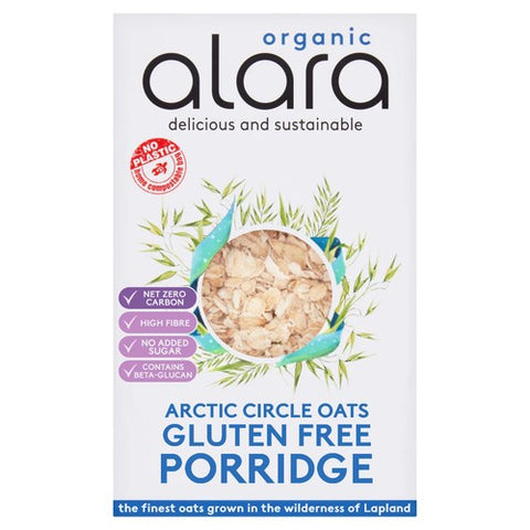 Alara Arctic Circle Oats Gluten Free Organic Porridge 500g (Pack of 3)