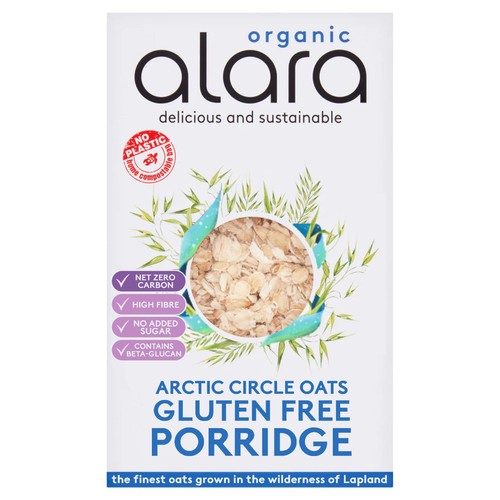 Alara Arctic Circle Oats Gluten Free Organic Porridge 500g (Pack of 3)