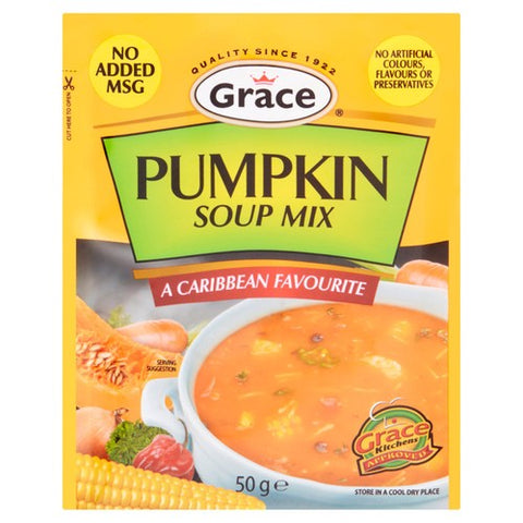 Grace Pumpkin Flavour Soup Mix 60g (Pack of 2)
