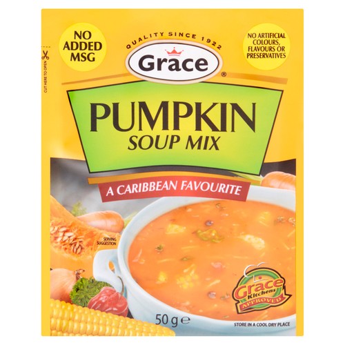 Grace Pumpkin Flavour Soup Mix 60g (Pack of 2)