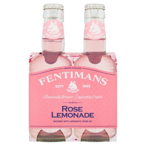 Fentimans Rose Lemonade 4 x 200ml (Pack of 2)