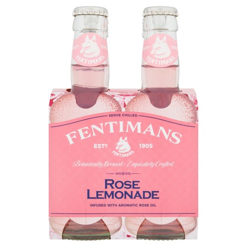 Fentimans Rose Lemonade 4 x 200ml (Pack of 2)