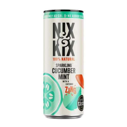 Nix & Kix Cucumber & Mint 250ml (Pack of 6)
