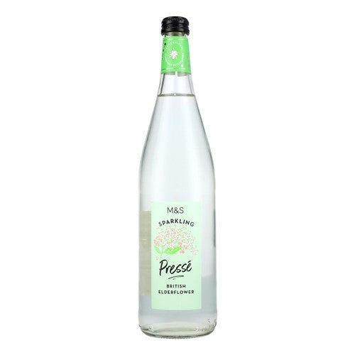 M&S Sparkling Elderflower Presse 750ml (Pack of 2)
