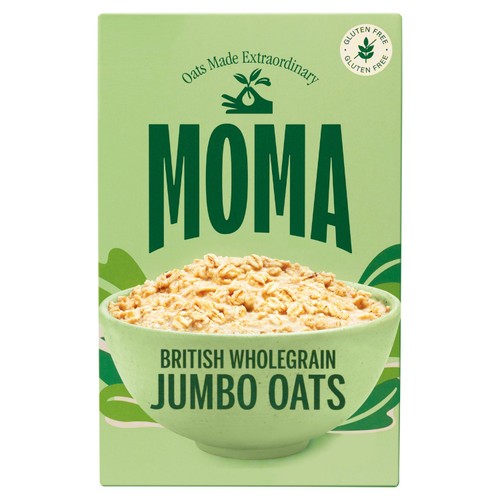 MOMA  Gluten Free Plain Jumbo Oats 450g (Pack of 3)