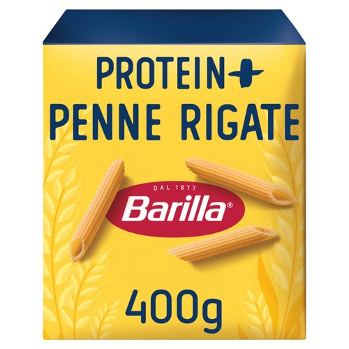 Barilla Pasta Penne Rigate Protein Plus 400g (Pack of 3)