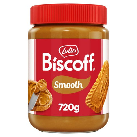 Lotus Biscoff Smooth Spread 720g (Pack of 2)