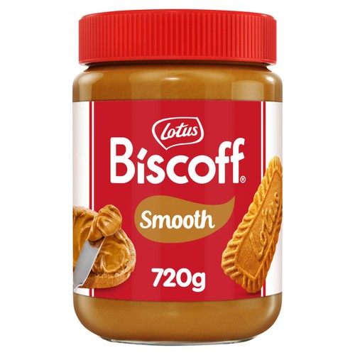 Lotus Biscoff Smooth Spread 720g (Pack of 2)