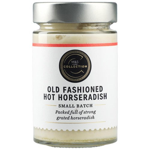 M&S Collection Old Fashioned Hot Horseradish 180g (Pack of 2)