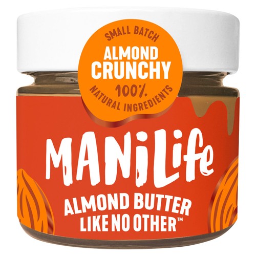 ManiLife Crunchy Almond Butter 160g (Pack of 2)