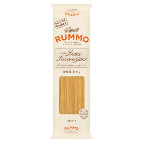 Rummo Spaghetti Pasta No.3 500g (Pack of 3)