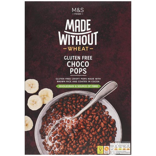 M&S Made Without Wheat Choco Pops 300g (Pack of 3)