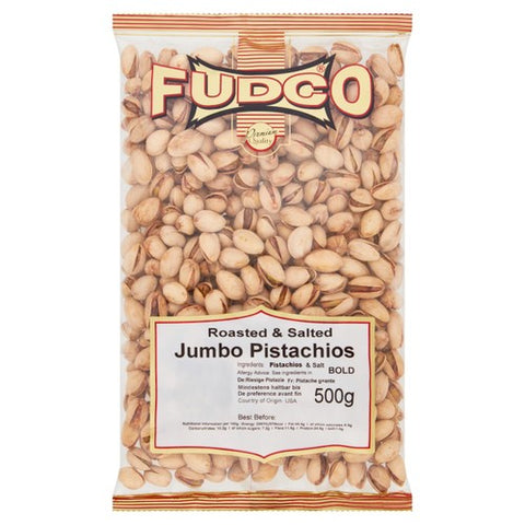 Fudco Pistachio Nuts Jumbo 500g (Pack of 3)