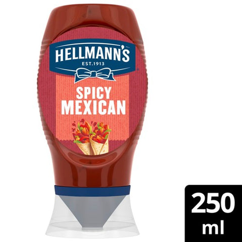 Hellmann's Spicy Mexican 250ml (Pack of 2)