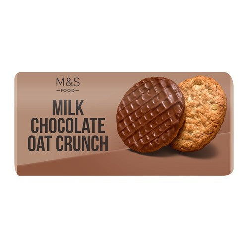 M&S Chocolate Coated Oat Crunch 300g (Pack of 3)