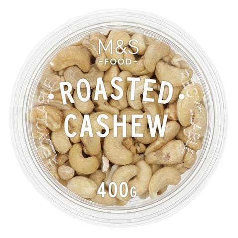 M&S Roasted Cashews 400g (Pack of 3)