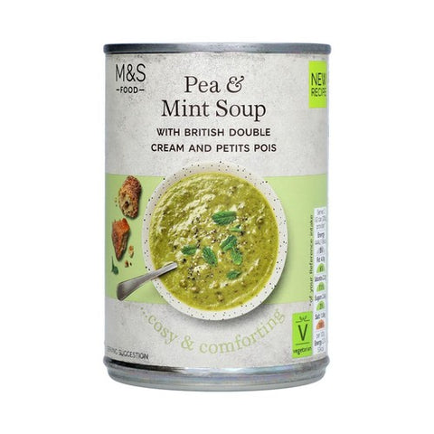 M&S Pea & Mint Soup 400g (Pack of 2)