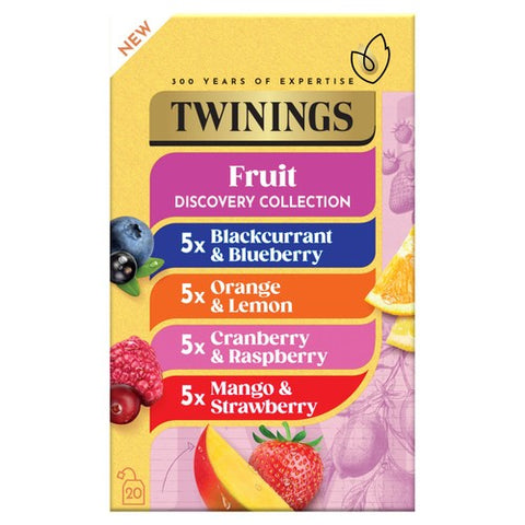 Twinings Fruits Tea Selection 20's (Pack of 3)