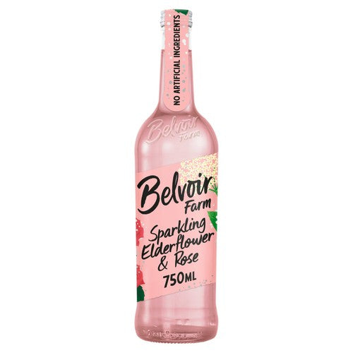 Belvoir Elderflower & Rose Presse 750ml (Pack of 2)