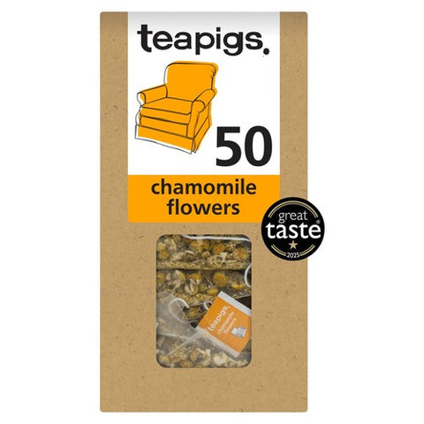 Teapigs Chamomile Flowers Tea Bags 50's (Pack of 2)
