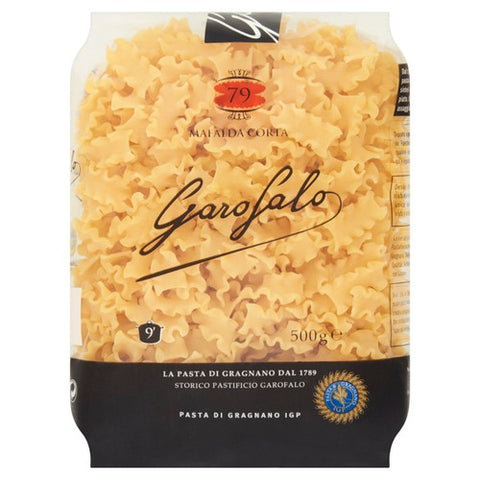 Garofalo Mafalda Corta Pasta 500g (Pack of 3)