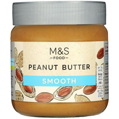 M&S Smooth Peanut Butter 340g (Pack of 2)