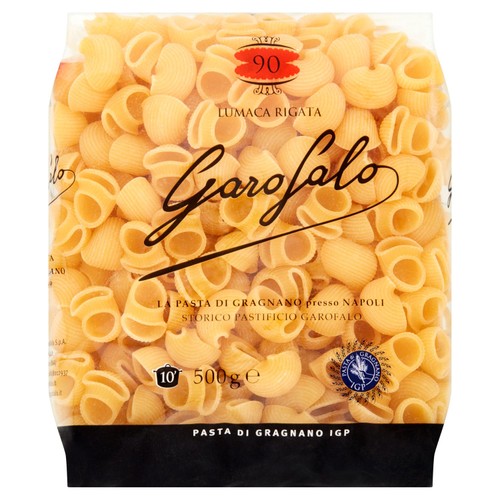 Garofalo Lumaca Rigata Pasta 500g (Pack of 3)