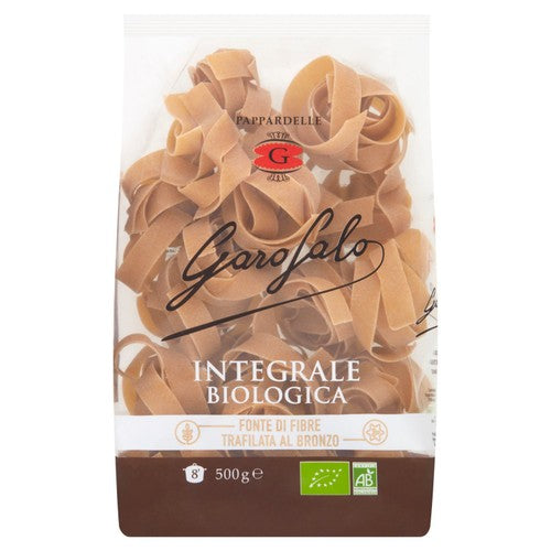 Garofalo Organic Whole Wheat Pappardelle Pasta 500g (Pack of 3)
