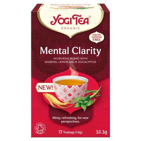 Yogi Tea Organic Mental Clarity 17's (Pack of 3)