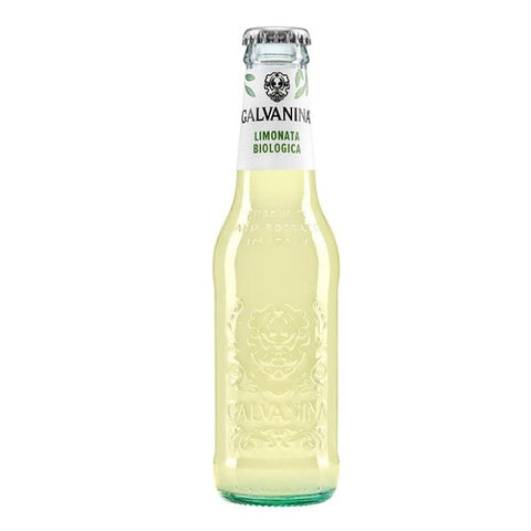 Galvanina Organic Sparkling Lemon 200ml (Pack of 6)