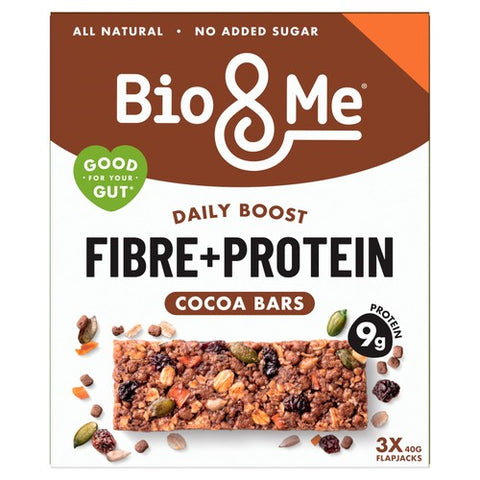 Bio&Me GF Cocoa Protein Bar 3 x 40g (Pack of 3)
