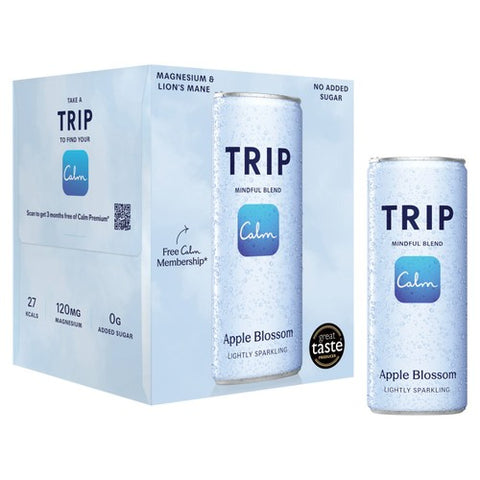 TRIP Mindful Blend Apple Blossom 4 x 250ml (Pack of 2)