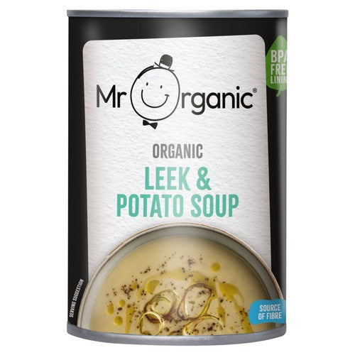 Mr Organic Leek & Potato Soup 400g (Pack of 2)