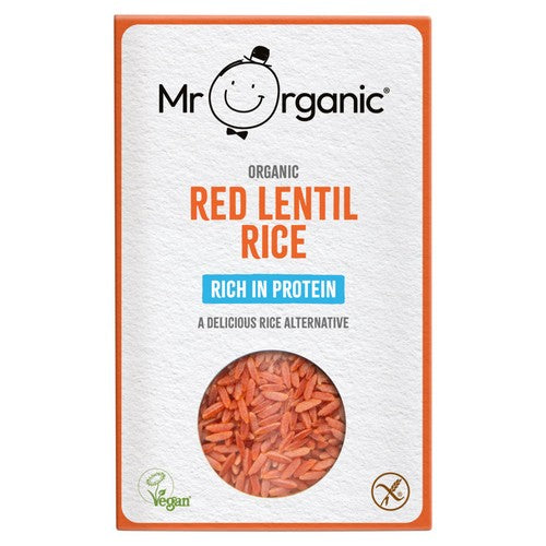 Mr Organic Red Lentil Protein Rice 250g (Pack of 3)