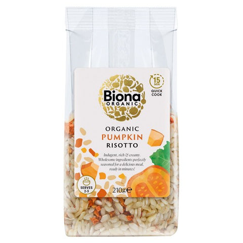 Biona Organic Pumpkin Risotto 210g (Pack of 2)