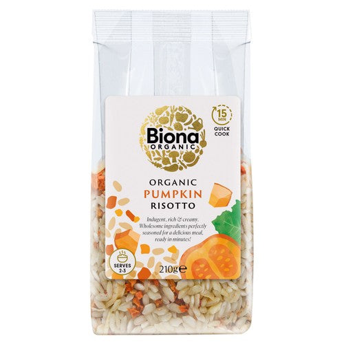 Biona Organic Pumpkin Risotto 210g (Pack of 2)