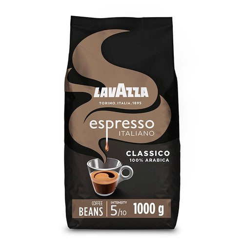 Lavazza Espresso Italiano Classico Coffee Beans 1kg (Pack of 2)