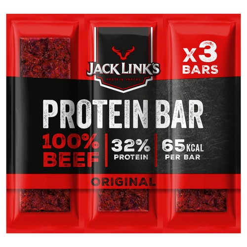 Jack Links Original Beef Bar 3 x 20g (Pack of 3)
